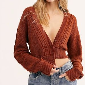 🍒NWT🍒 FREE PEOPLE KNIT CARDIGAN